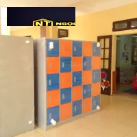 Tủ trường học- Tủ sắt 25 ngăn  25C5K